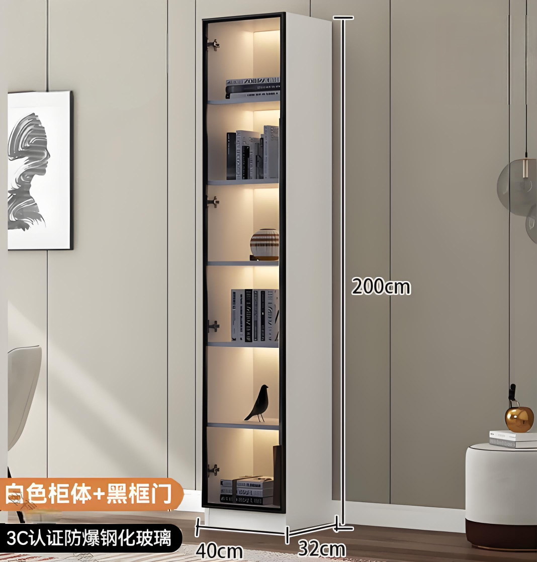简约玻璃展示柜－015